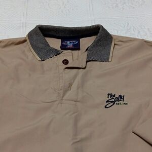 Men's Pullover Jacket w side pockets. Sz S long sleeves